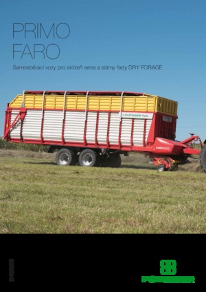 Къси ремаркета за силаж Pöttinger Primo 801 L