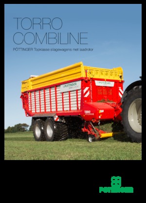 Къси ремаркета за силаж Pöttinger Torro 6010 L 
