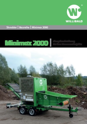 Машини за раздробяване (шредери) Willibald MiniMax 2000