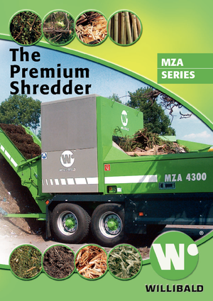 Машини за раздробяване (шредери) Willibald MZA 2400