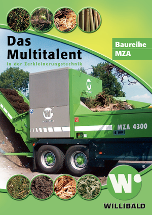 Машини за раздробяване (шредери) Willibald MZA 2400