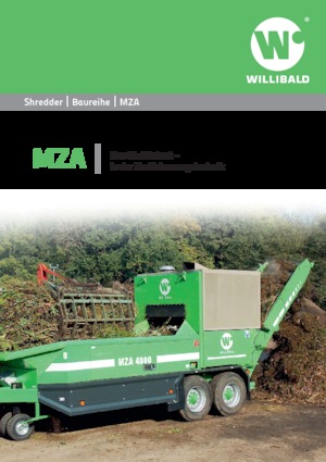 Машини за раздробяване (шредери) Willibald MZA 4800