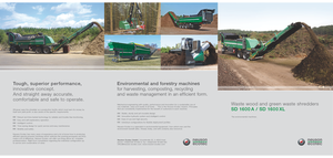 Машини за раздробяване (шредери) Neuson-Ecotec SD 1600 A