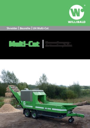 Машини за раздробяване (шредери) Willibald UH 4800