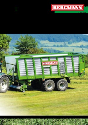 Къси ремаркета за силаж L. Bergmann Carex 370 S