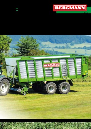 Къси ремаркета за силаж L. Bergmann Carex 370 S