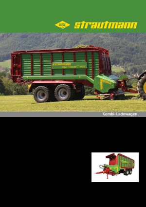 Къси ремаркета за силаж Strautmann Giga-Vitesse CFS 4402 DO