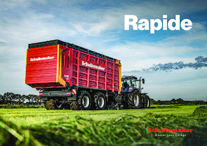 Къси ремаркета за силаж Schuitemaker Rapide 520