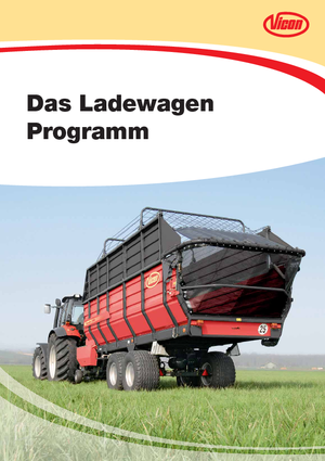 Къси ремаркета за силаж Vicon Feedex 360 T