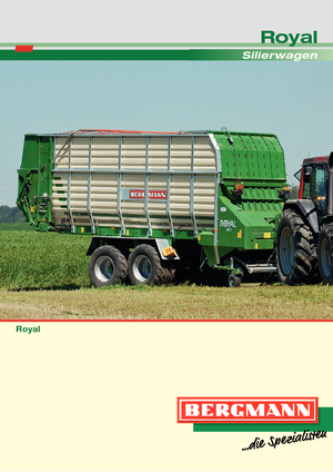 Къси ремаркета за силаж L. Bergmann Royal 30 K