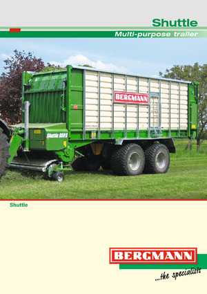 Къси ремаркета за силаж L. Bergmann Shuttle 940 S