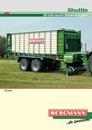 Къси ремаркета за силаж L. Bergmann Shuttle 940 S