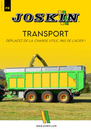 Къси ремаркета за силаж Joskin TRANS-PALM 6000/17BC125