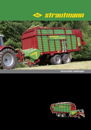 Къси ремаркета за силаж Strautmann Zelon CFS 2501 DO