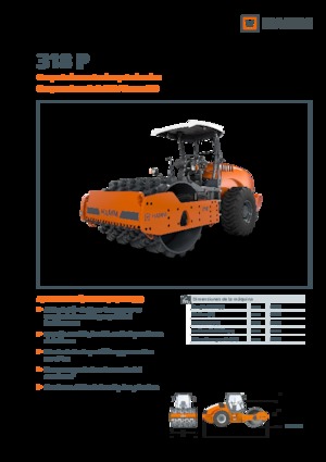 Еднобандажни валяци Hamm 318 P