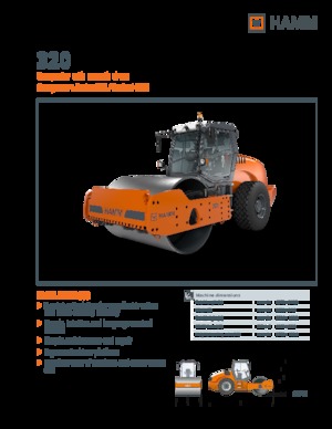 Еднобандажни валяци Hamm 320