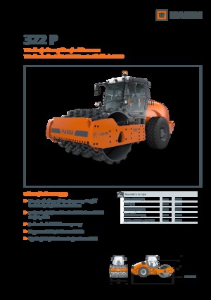 Еднобандажни валяци Hamm 322 P
