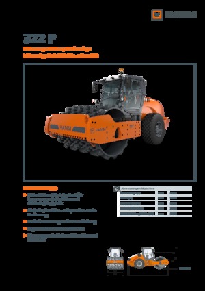 Еднобандажни валяци Hamm 322 P