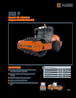 Еднобандажни валяци Hamm 322 P