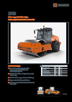 Еднобандажни валяци Hamm 325