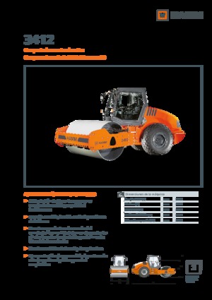 Еднобандажни валяци Hamm 3412