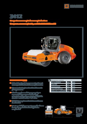 Еднобандажни валяци Hamm 3412