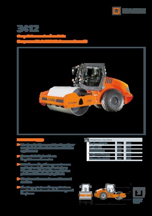 Еднобандажни валяци Hamm 3412