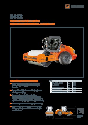 Еднобандажни валяци Hamm 3412