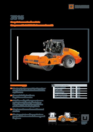 Еднобандажни валяци Hamm 3516