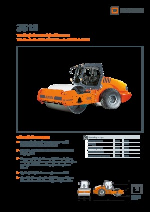 Еднобандажни валяци Hamm 3518