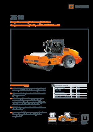 Еднобандажни валяци Hamm 3518