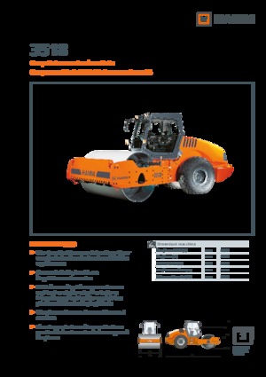 Еднобандажни валяци Hamm 3518