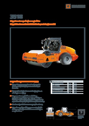 Еднобандажни валяци Hamm 3518