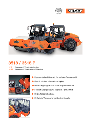Еднобандажни валяци Hamm 3518 P