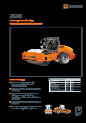 Еднобандажни валяци Hamm 3520