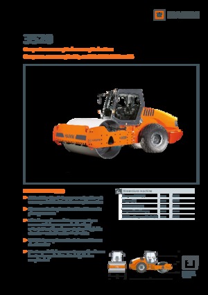 Еднобандажни валяци Hamm 3520