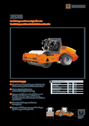 Еднобандажни валяци Hamm 3520