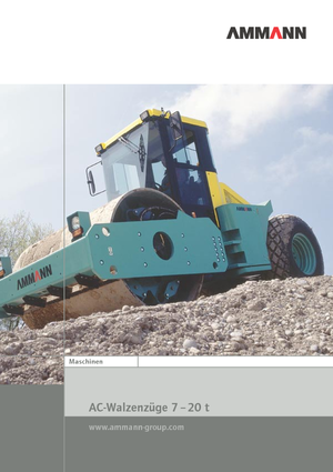 Еднобандажни валяци Ammann AC 110-2