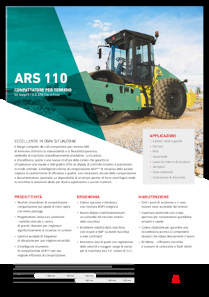 Еднобандажни валяци Ammann ARS 110 PD
