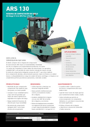 Еднобандажни валяци Ammann ARS 130
