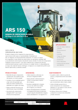 Еднобандажни валяци Ammann ARS 150 PD