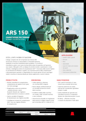 Еднобандажни валяци Ammann ARS 150 PD