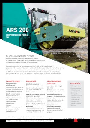 Еднобандажни валяци Ammann ARS 200