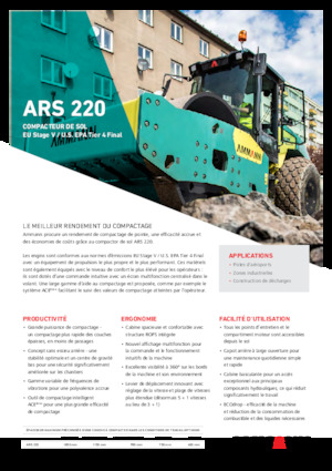 Еднобандажни валяци Ammann ARS 220 PD