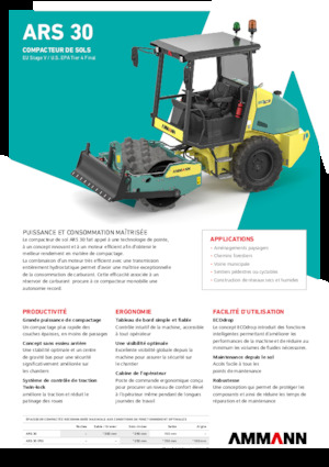 Еднобандажни валяци Ammann ARS 30