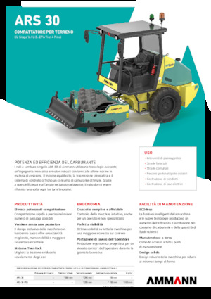 Еднобандажни валяци Ammann ARS 30