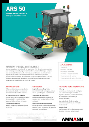 Еднобандажни валяци Ammann ARS 50