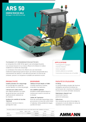 Еднобандажни валяци Ammann ARS 50