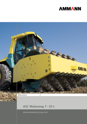 Еднобандажни валяци Ammann ASC 150 D