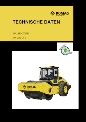 Еднобандажни валяци Bomag BW 226 DI-5
